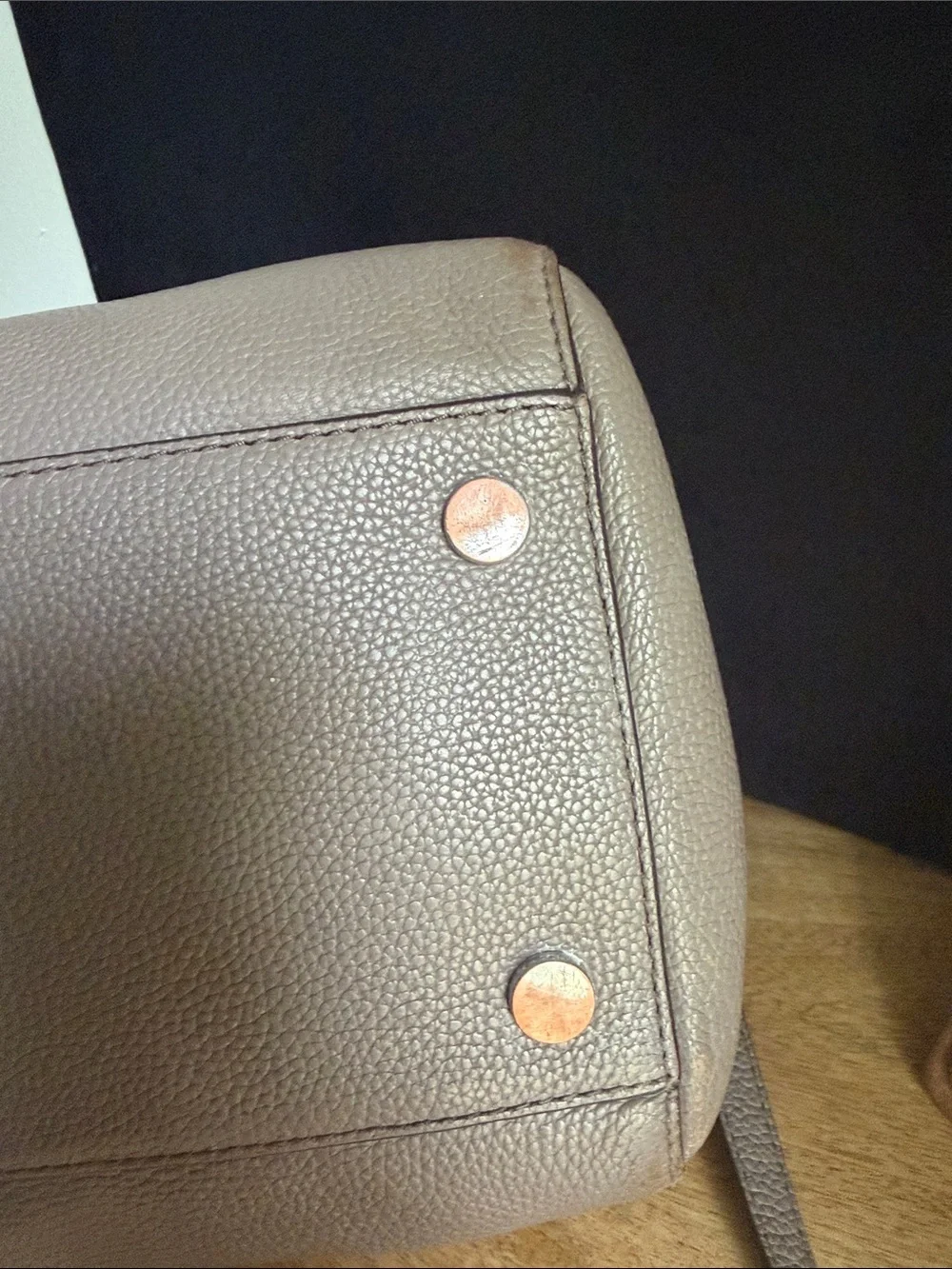 Michael Kors Mercer Medium Leather Duffel Bag - Picture 11 of 16